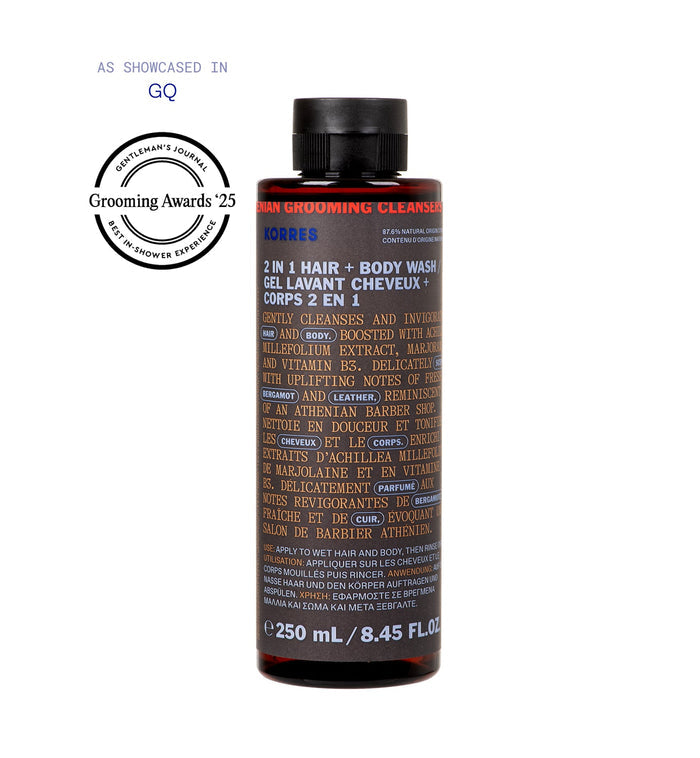 2-in-1 Hair + Body Wash for Men Men Korres