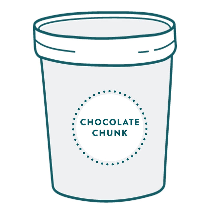2.75 gallon of Chocolate Chunk ice cream available for pickup