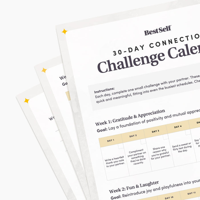 30 Day Connection Challenge (Digital Download) Digital Download Personal Growth