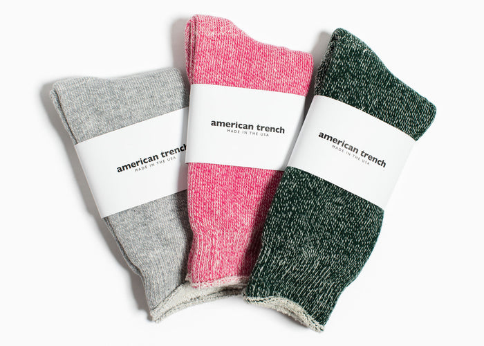 American Trench Sunday Sock – Pink