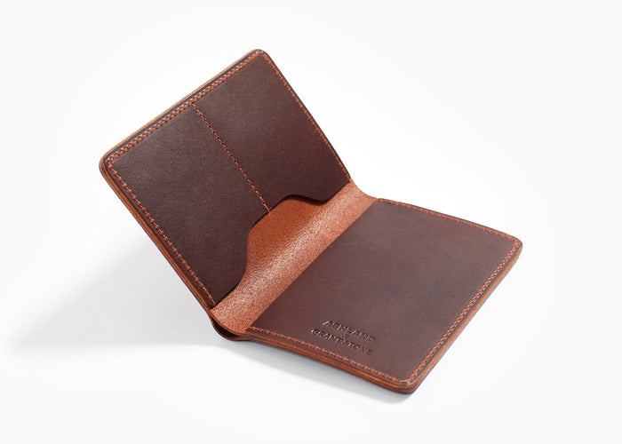 Ashland Traveler Passport Holder - Brown Cypress