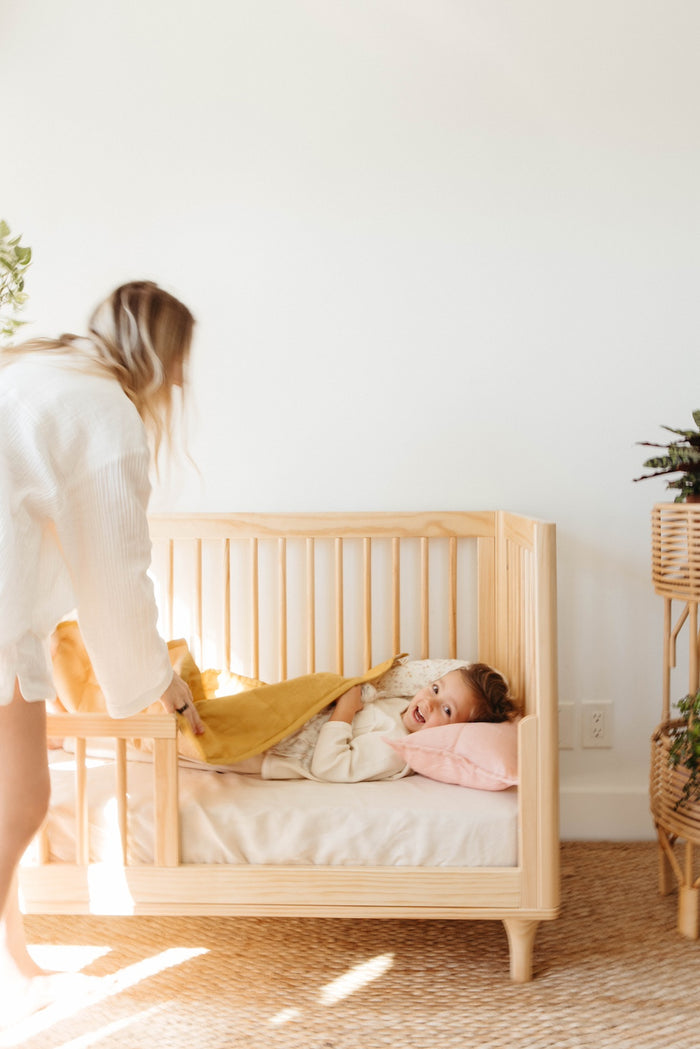 Clementine/Sparrow - Linen Quilted Blanket