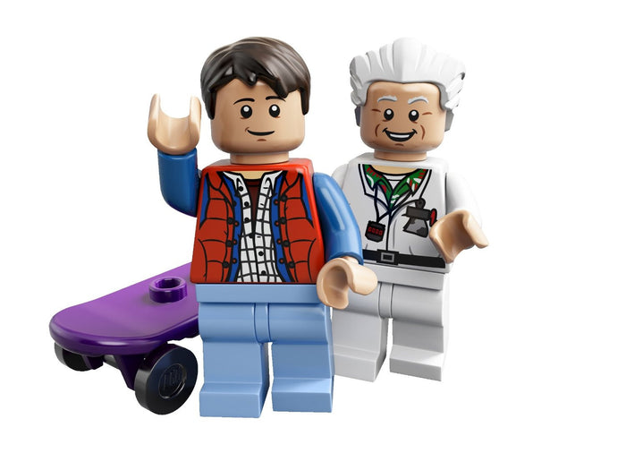 Lego Back to the Future minifigures frame - 21103 set Special edition - Lego Minifigures Display
