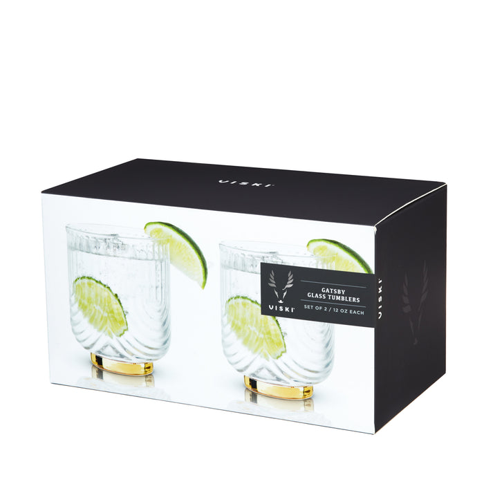 Gatsby Tumblers Set of 2 (Online Only)