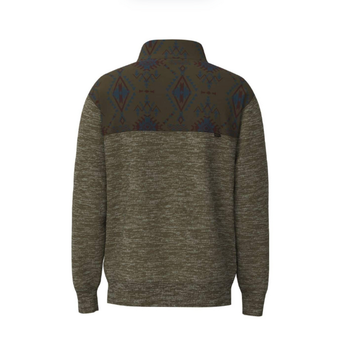 Hooey Men's Stevie Daytime Drifter Pullover in Brown