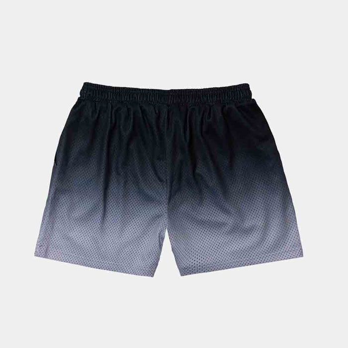 Rear view of the Kids' Classic Gradient Mesh Shorts.