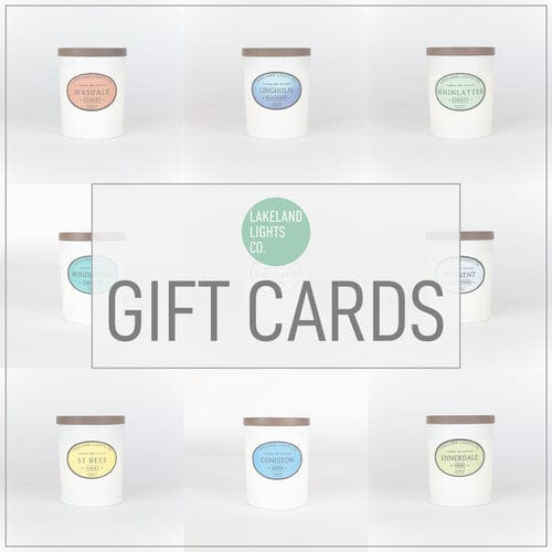 Lakeland Lights Company Lakeland Lights Co - Gift Cards Soy Candle