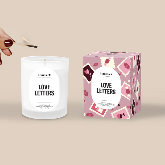 Love Letters Mini Candle
