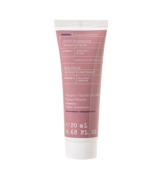 Mini Apothecary Wild Rose Brightening Sleeping Facial 20ML Littles Korres