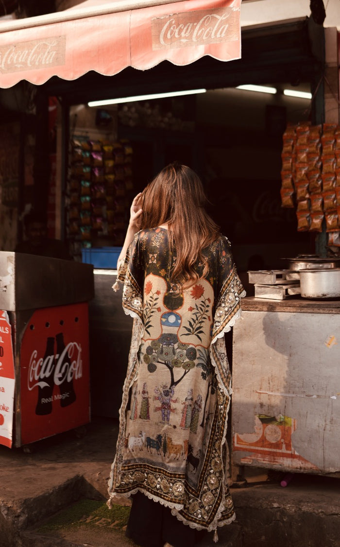 Moroccan Silk Kaftan