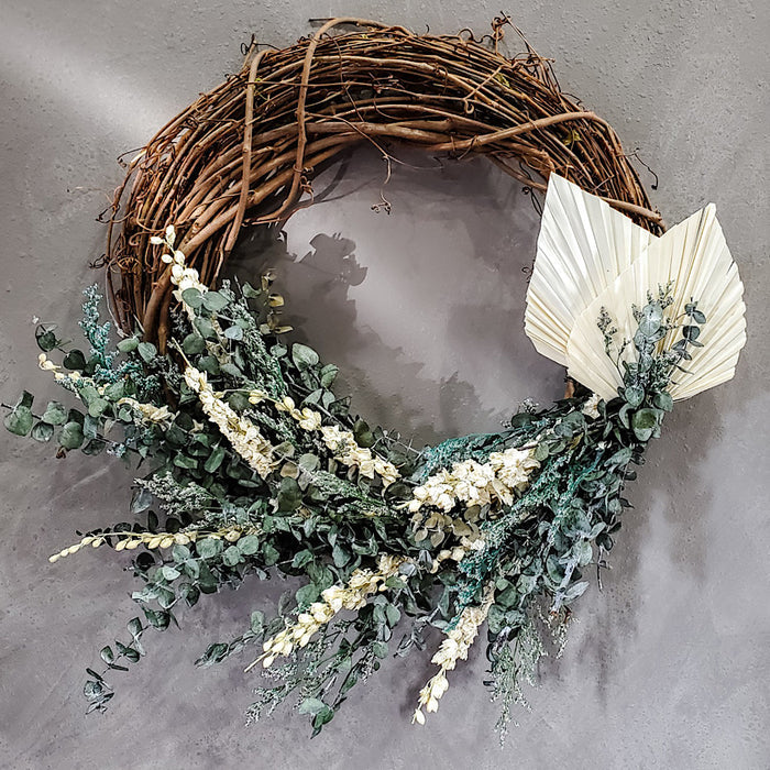 Neutral | Bohemian - Dried Flower Wreath #2