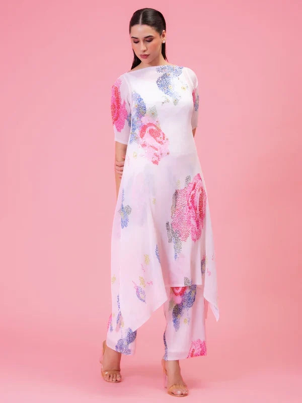 Women's ivory kurta set