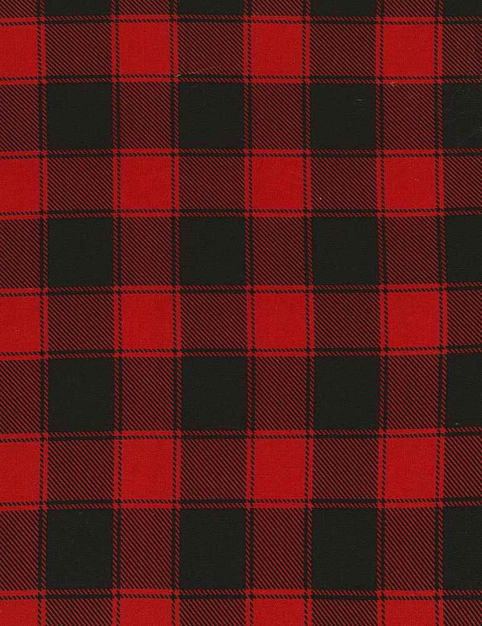 RED BUFFALO CHECK C5784