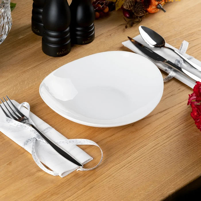 Service de table Karaca White Pure pour 6 personnes, 24 pièces
