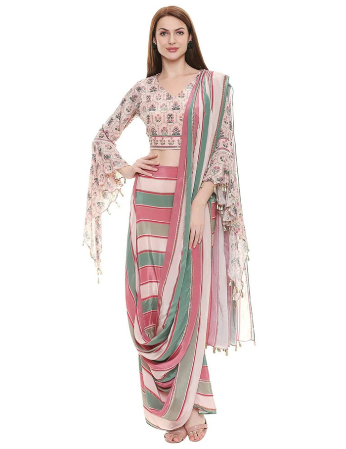 Stripes Saree