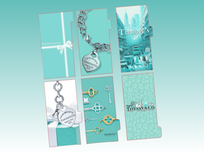 Tiffany | Cash Envelopes | Set of 6