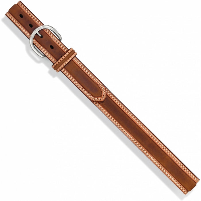 Tony Lama Men's Double Stitch Stockman Belt