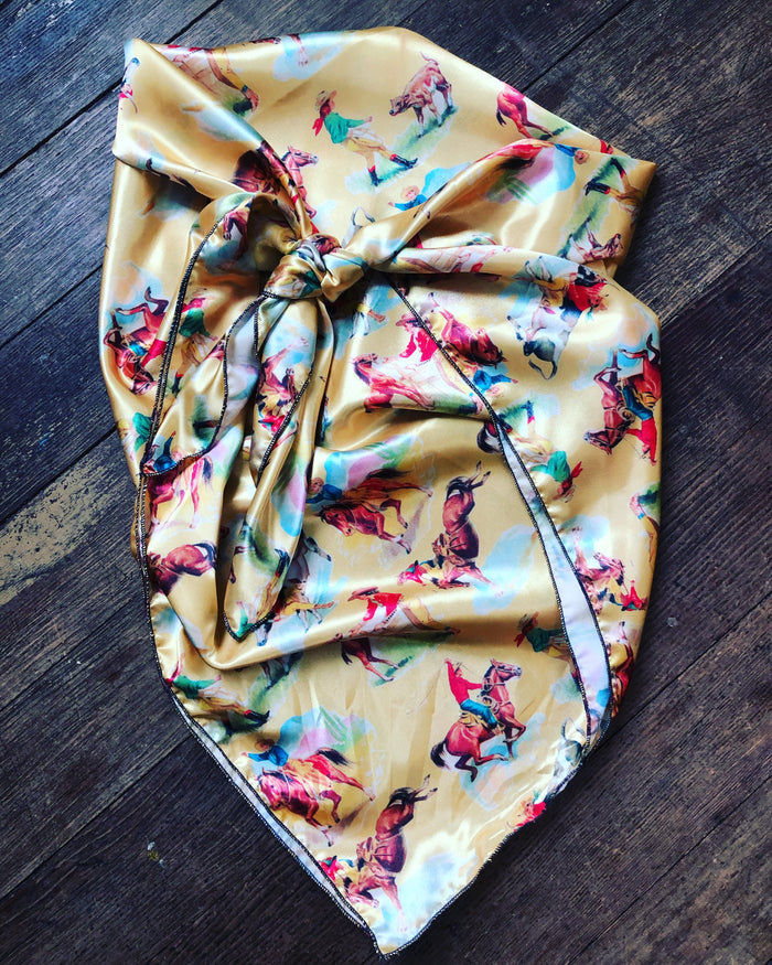 Vintage Cowgirl Yellow