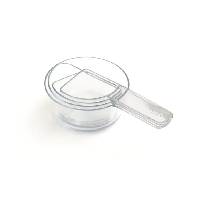 Perfect for Camp Kitchens; Stackable, Packable, Practical and a Fun way to Learn Fractions. Visual Clear Measuring Cups.