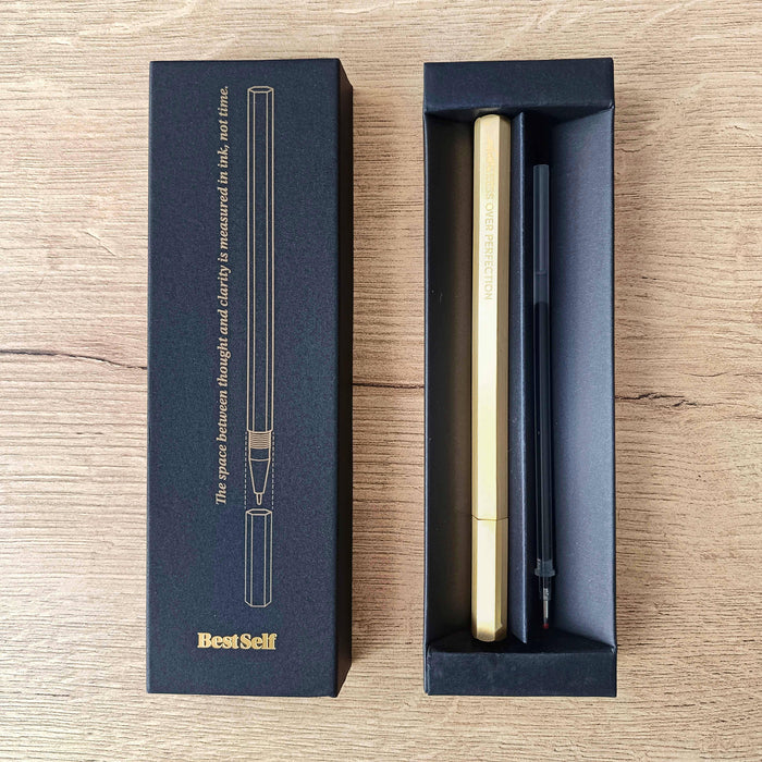 Premium Brass Pen Office Accessories BestSelf Co.