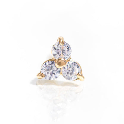 10k Solid Gold Baby Blossom Stud