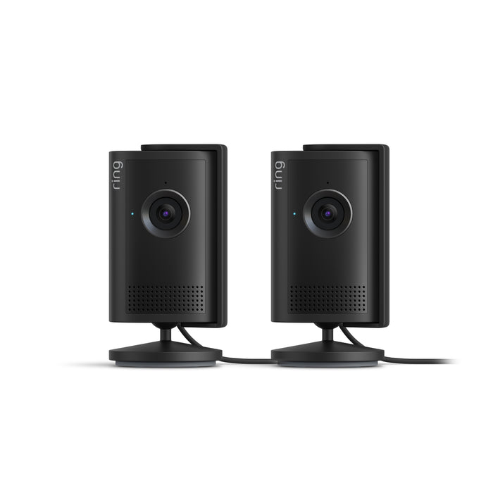 Black:2-Pack Indoor Camera Plus