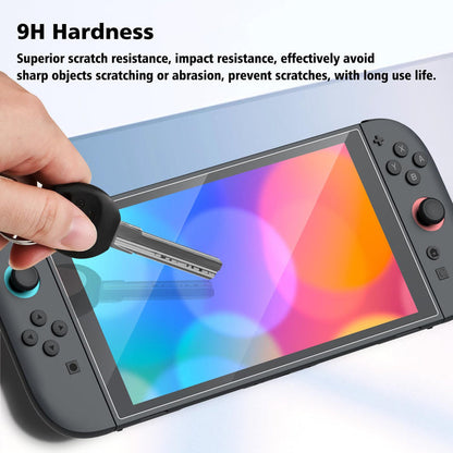 [2 Pack] Tempered Glass Screen Protector for Nintendo Switch 2 (2025),  Anti-Scratch & HD Clear | Fintie