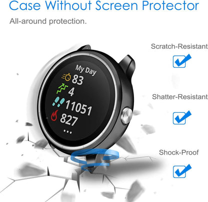[3 Pack] Garmin Vivoactive 3 Slim Plated Protective Cover | Fintie