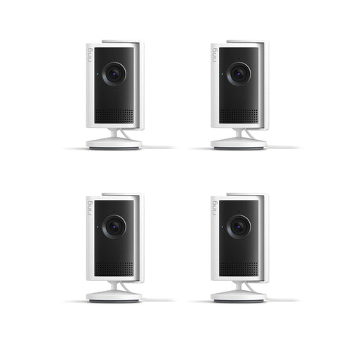 White:4-Pack Indoor Camera Plus