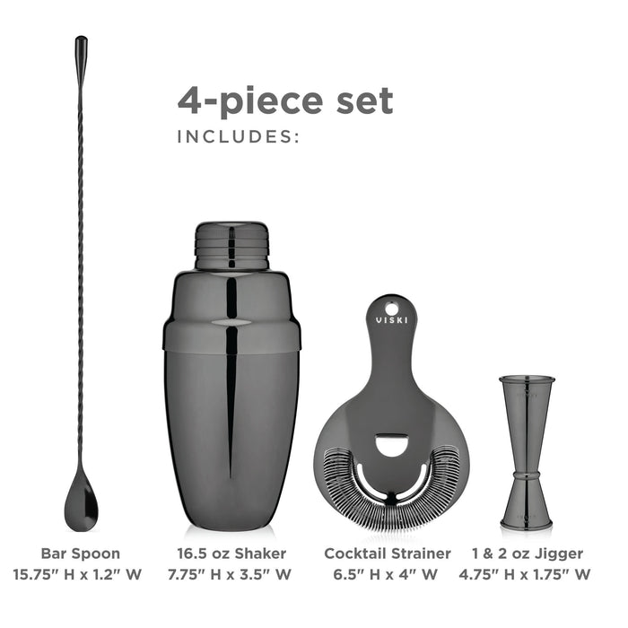 4-Piece Warren Barware Set (Online Only)