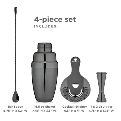 4-Piece Warren Barware Set (Online Only)