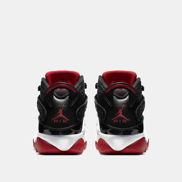 Rear view of the Jordan 6 Rings.