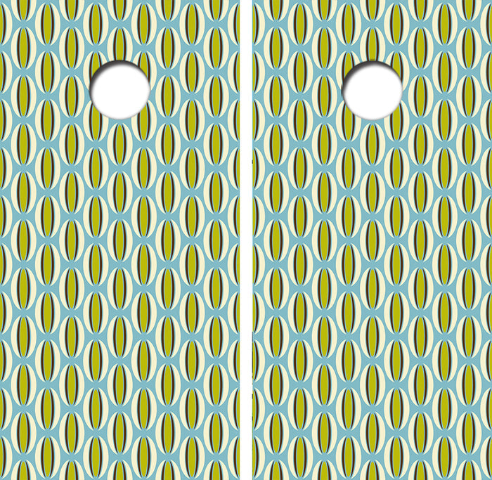 70's Retro Design Cornhole Design