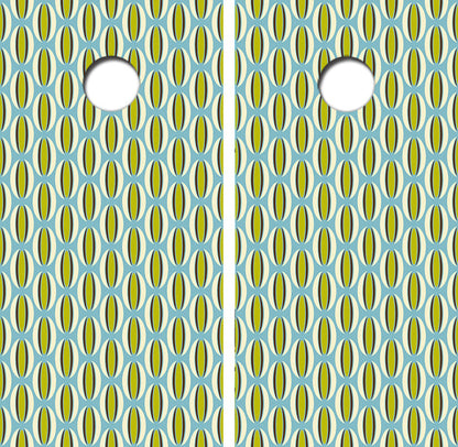 70's Retro Design Cornhole Design