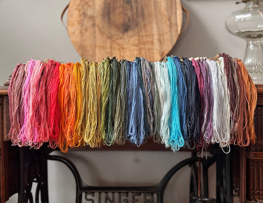 *ENTIRE FLOSS LINE SET* (currently: 133 colors)- 6 Strand Floss (WHOLESALE)