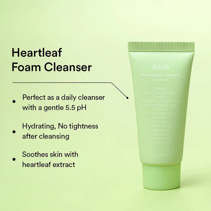 Abib Heartleaf Calming Trial Kit - 4 pc