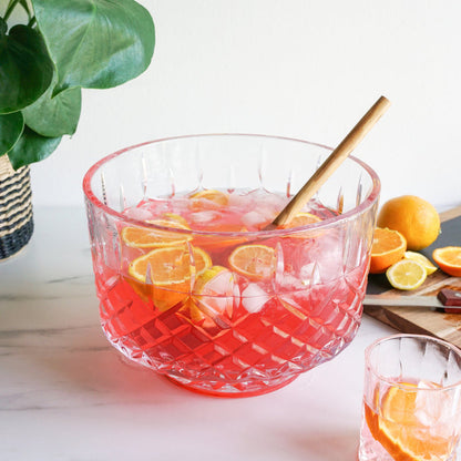 Admiral Crystal Punch Bowl (Online Only)