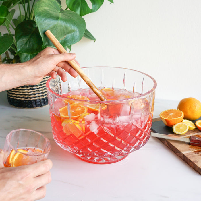 Admiral Crystal Punch Bowl (Online Only)