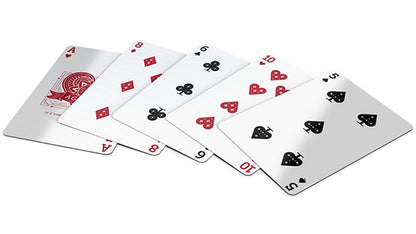 Agenda Playing Cards White Edition Playing Cards by Expert Playing Card Co.