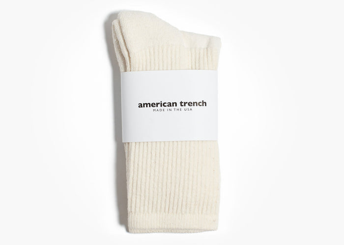 American Trench Mil-Spec Sport Sock – Natural