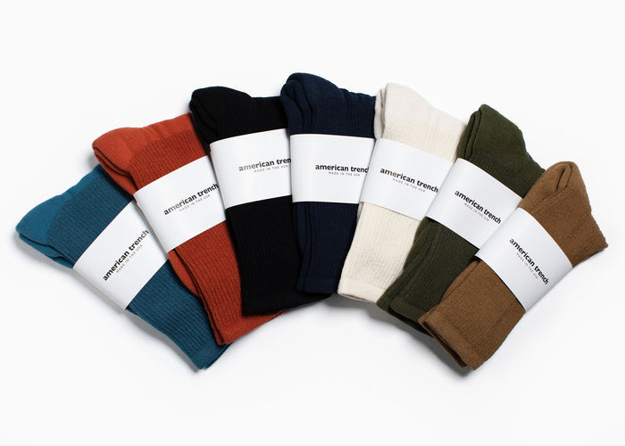 American Trench Mil-Spec Sport Sock – Natural
