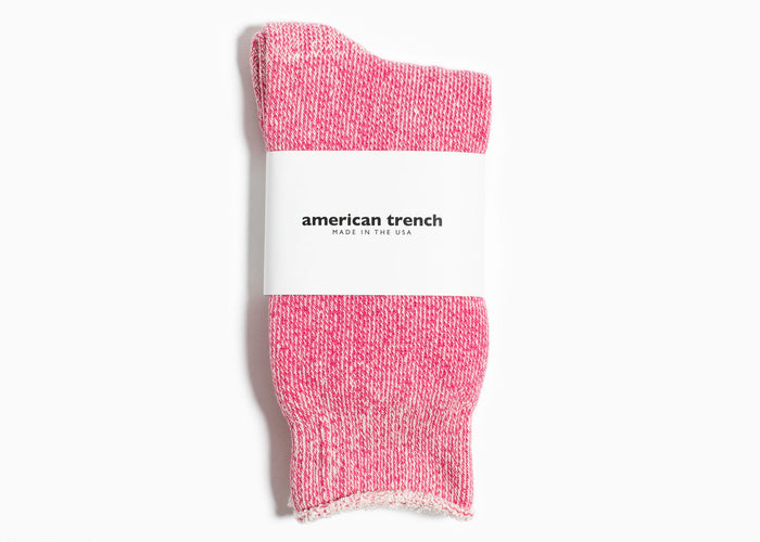 American Trench Sunday Sock – Pink