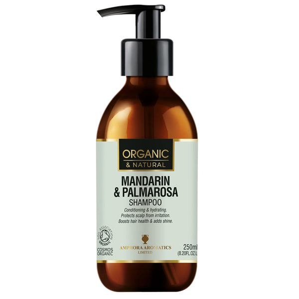 Amphora Aromatics Mandarin & Palmarosa Shampoo 250ml