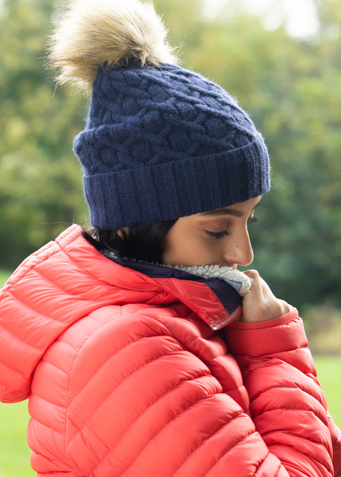Annalise Beanie in Navy - Sweet Turns