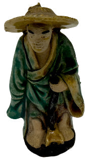 Antique Mudman With Yellow hat.