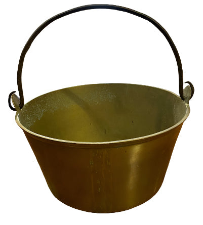 Antique Small Brass Bucket.