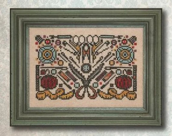 "Arrange the Sewing Kit" - by Ink Circles