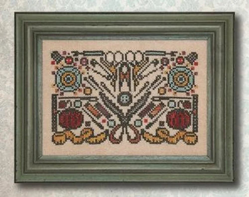 "Arrange the Sewing Kit" - by Ink Circles