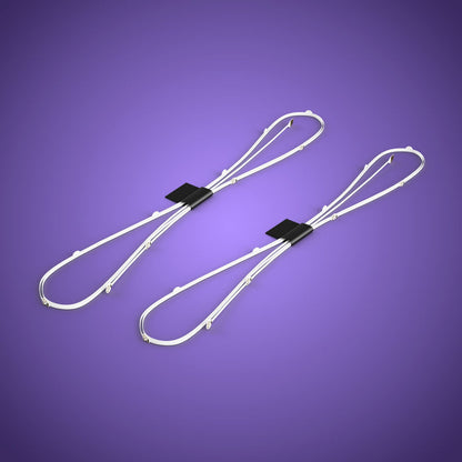 Astro Light String 10 LEDs (White) - Multi Colour 30cm (2 Pack)