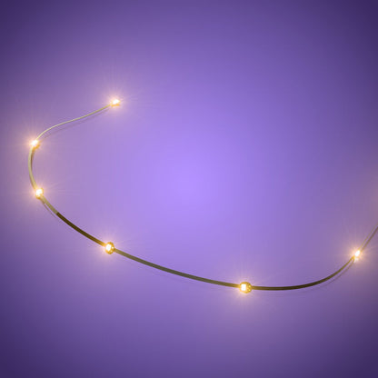 Astro Light String 6 LEDs - Warm White 30cm